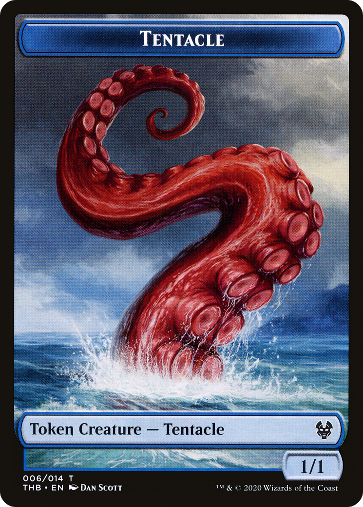Tentacle  [Theros Beyond Death Tokens] Foil