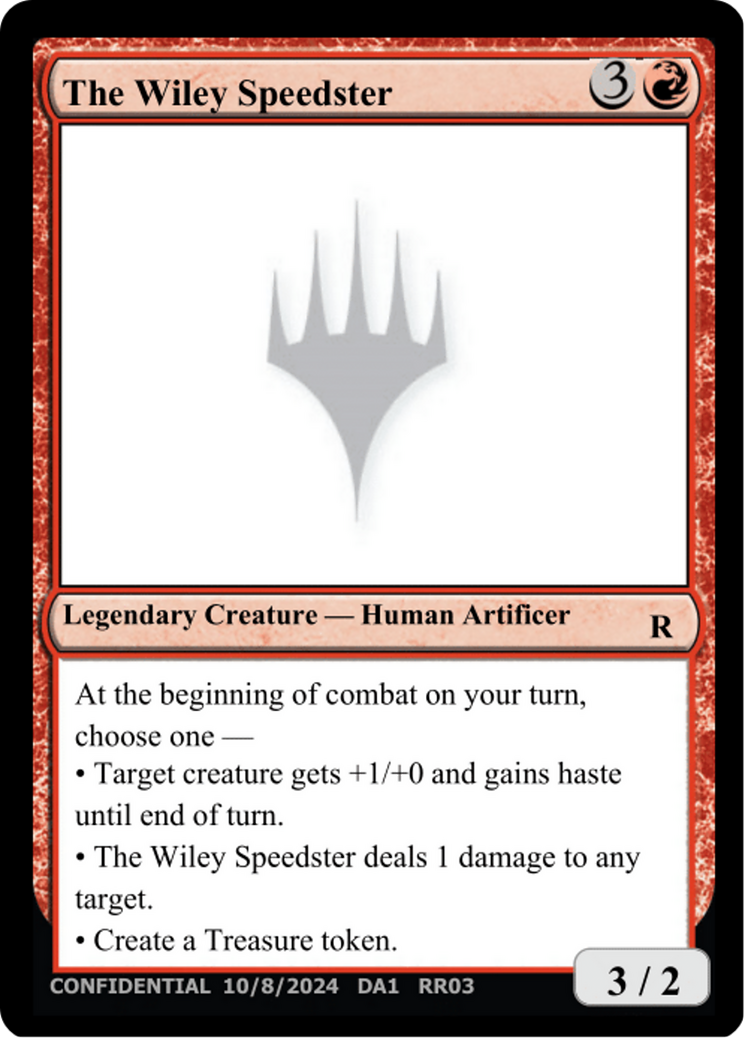 The Wiley Speedster  [Unknown Event]