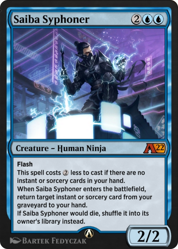 Saiba Syphoner  [Alchemy: Kamigawa]