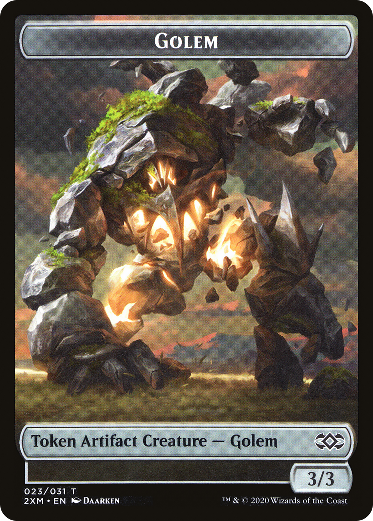 Golem  [Double Masters Tokens]