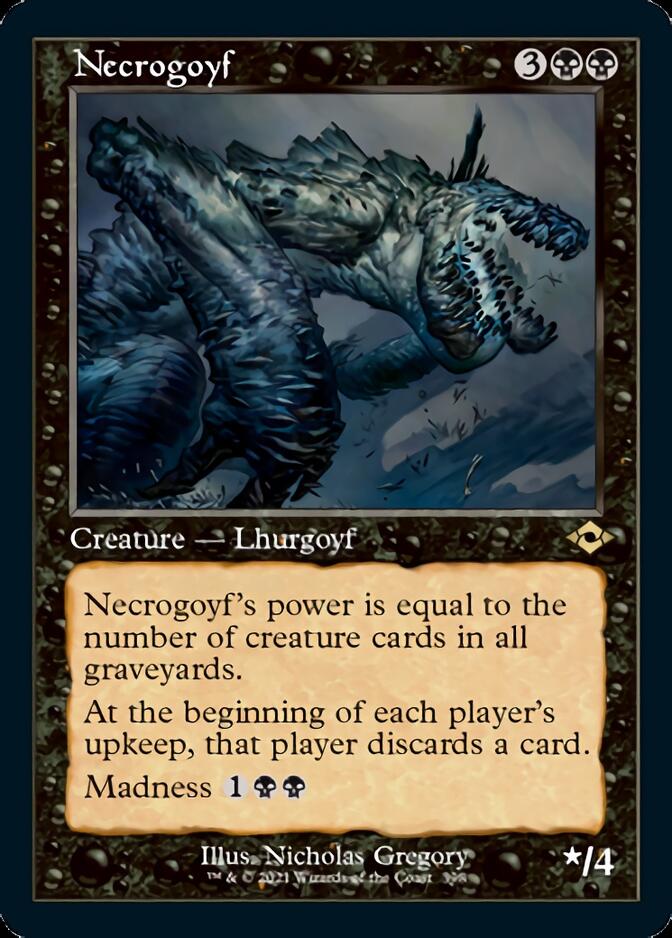 Necrogoyf (Retro) [Modern Horizons 2] Foil