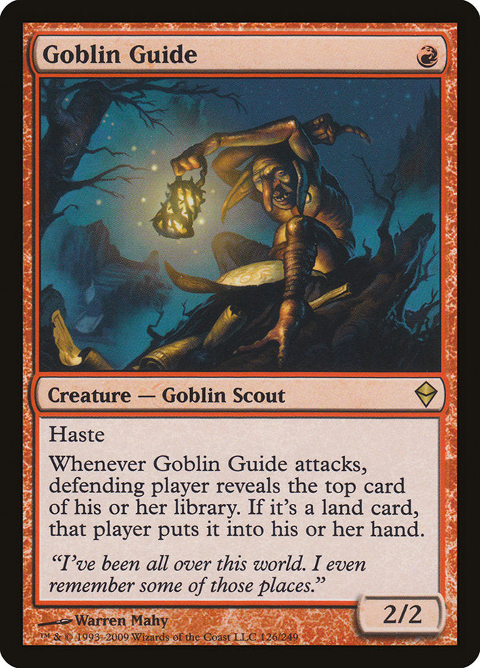 Goblin Guide [Zendikar] Foil