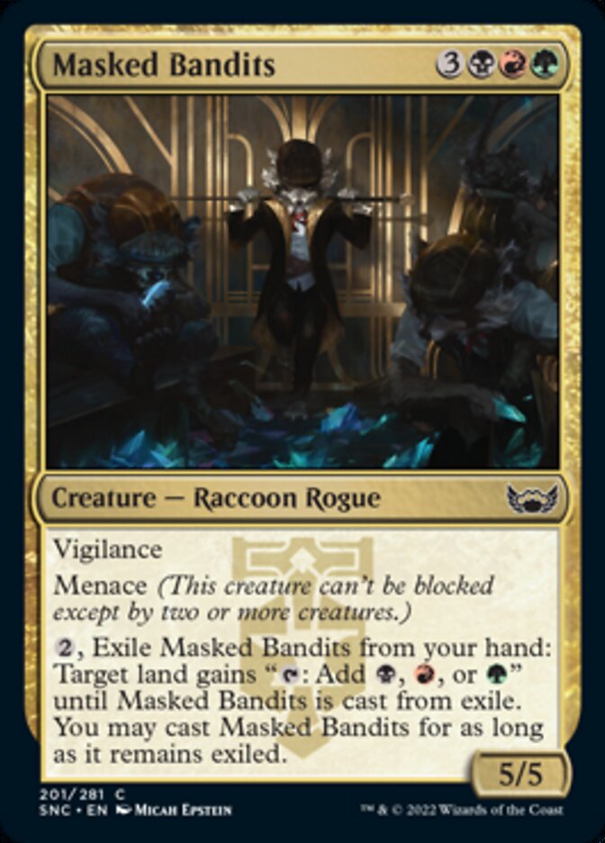 Masked Bandits [Streets of New Capenna] Foil