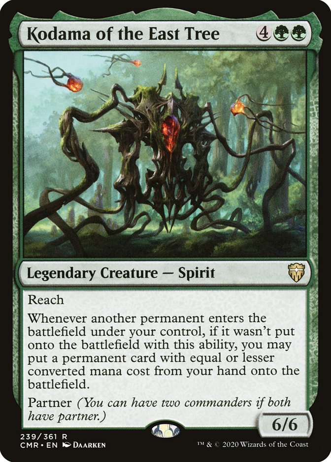 Kodama of the East Tree [Commander Legends] Foil