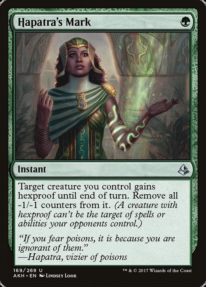 Hapatra's Mark [Amonkhet] Foil