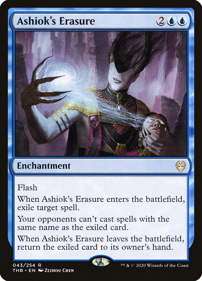 Ashiok's Erasure [Theros Beyond Death] Foil