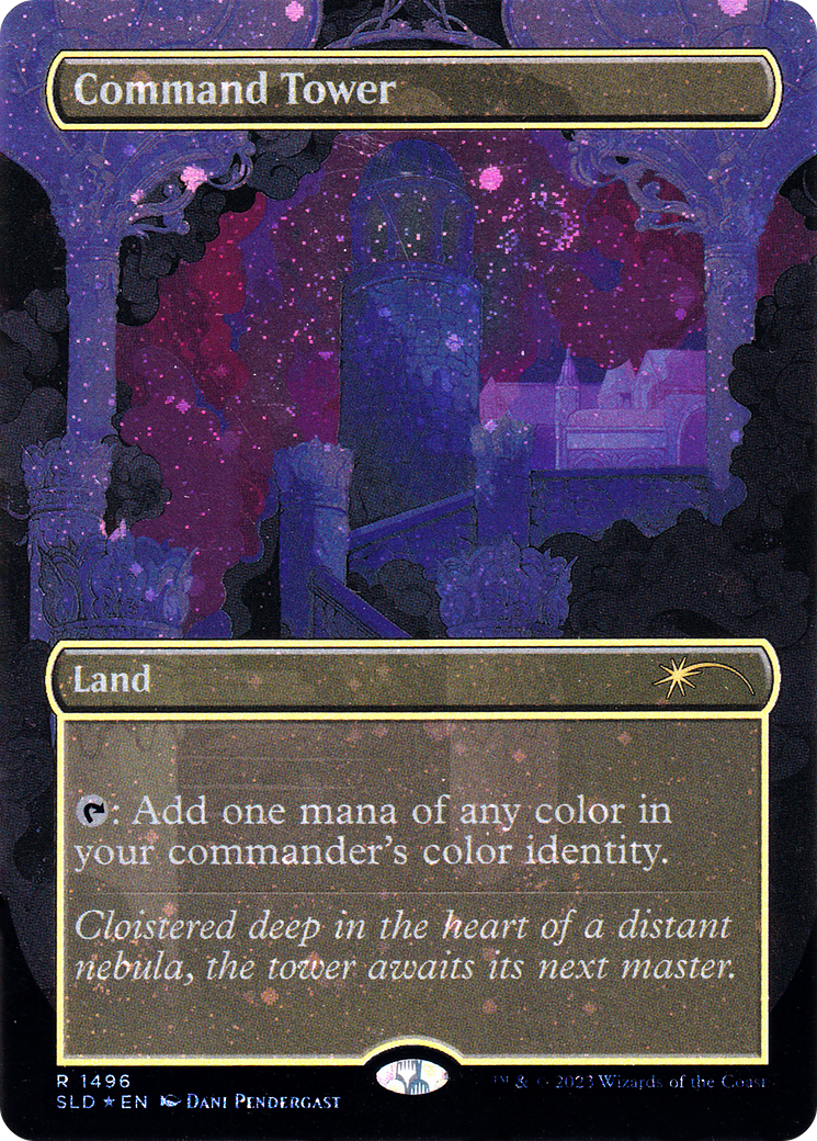 Command Tower (1697) (Rainbow Foil) [Secret Lair Drop Series]
