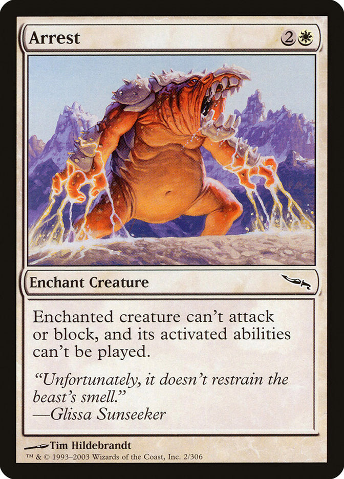 Arrest [Mirrodin] Foil