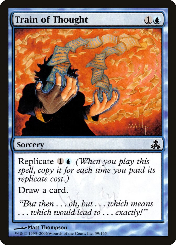 Train of Thought [Guildpact] Foil