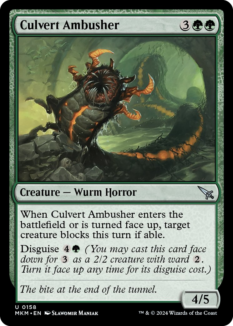 Culvert Ambusher [Murders at Karlov Manor] Foil