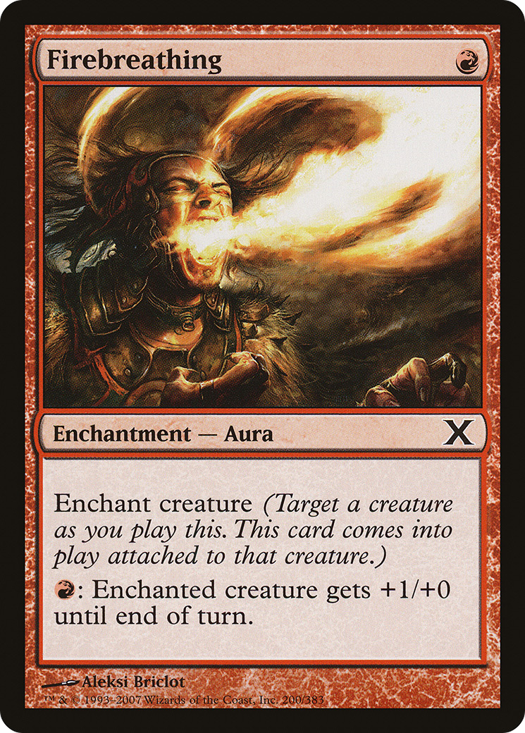 Firebreathing  [Tenth Edition]