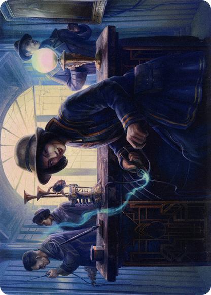 Wiretapping // Wiretapping  [New Capenna Art Series] (Borderless)