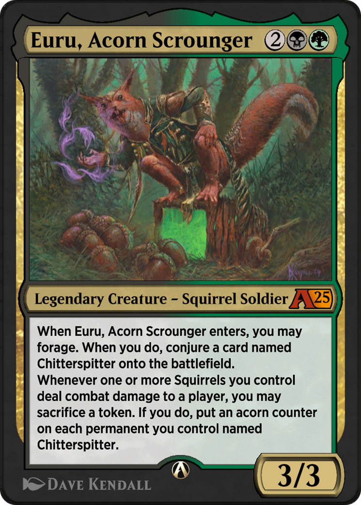 Euru, Acorn Scrounger  [Alchemy: Bloomburrow]