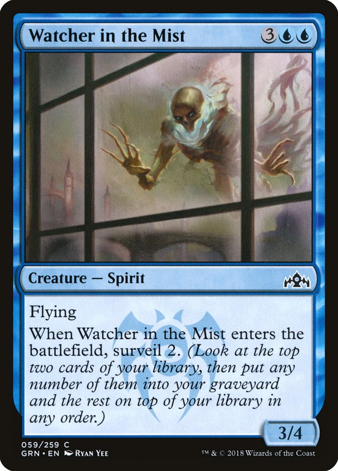 Watcher in the Mist [Guilds of Ravnica] Foil