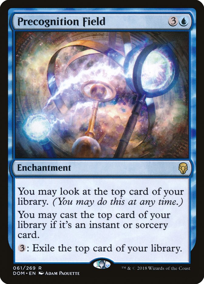 Precognition Field [Dominaria] Foil