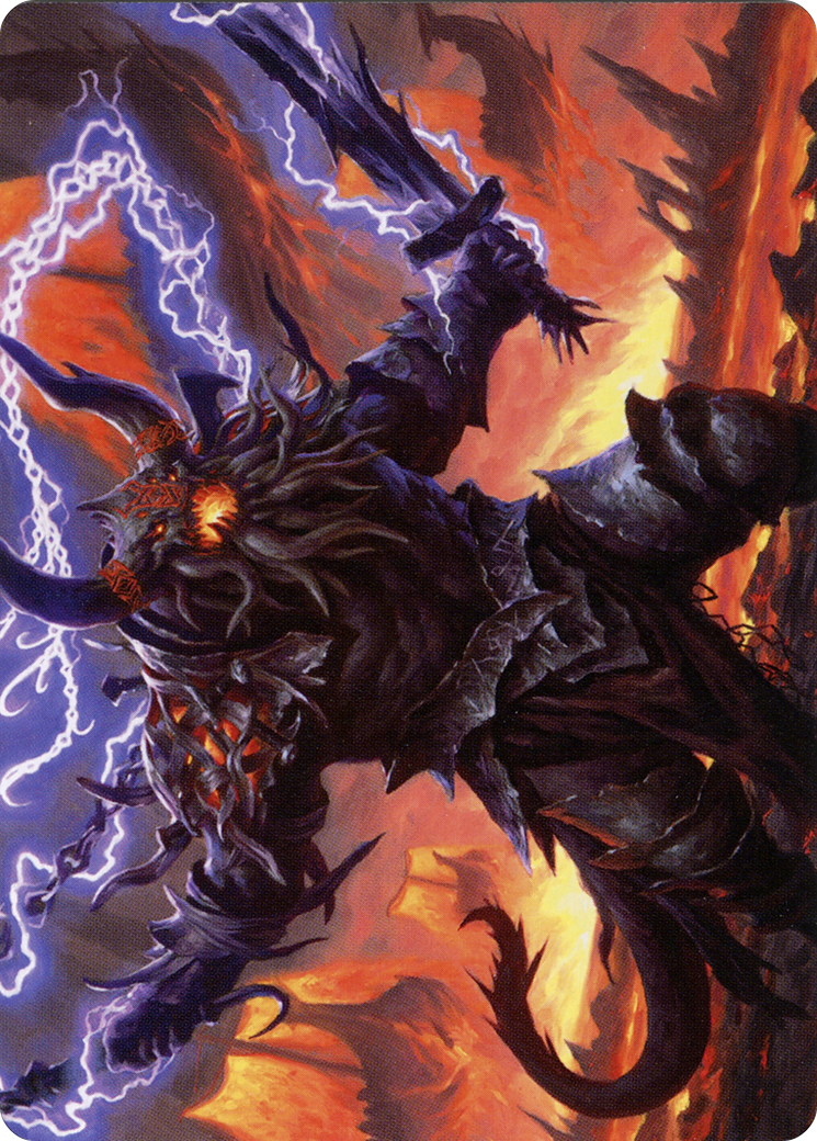 Kardur, Doomscourge // Kardur, Doomscourge  [Art Series: Kaldheim] (Borderless)