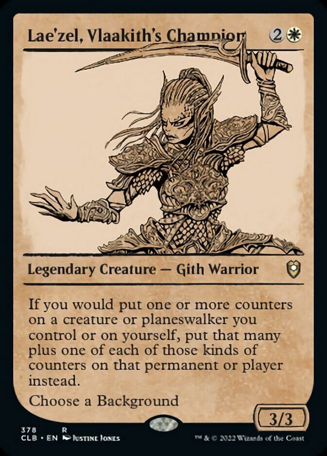 Lae'zel, Vlaakith's Champion (Showcase) [Commander Legends: Battle for Baldur's Gate] Foil
