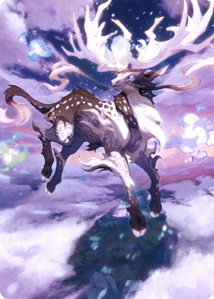 Hinata, Dawn-Crowned // Hinata, Dawn-Crowned  [Neon Dynasty Art Series] (Borderless)