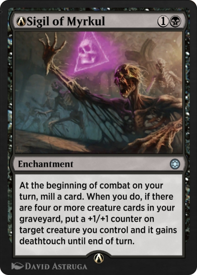 A-Sigil of Myrkul  [Alchemy Horizons: Baldur's Gate]