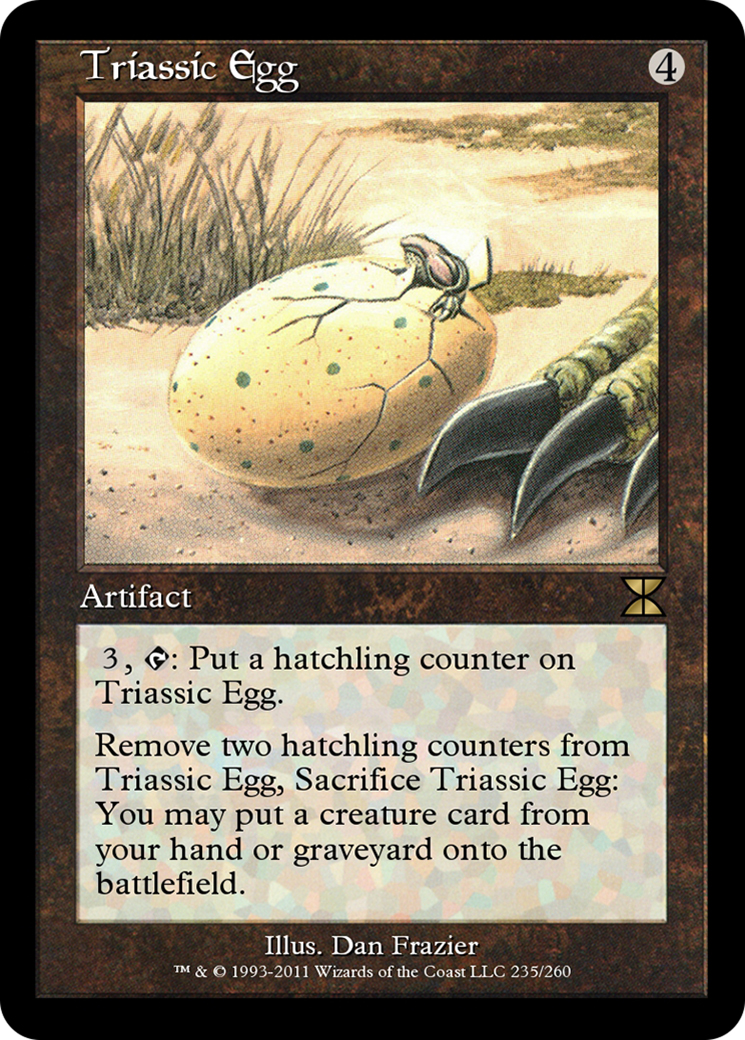 Triassic Egg  [Masters Edition IV] Foil