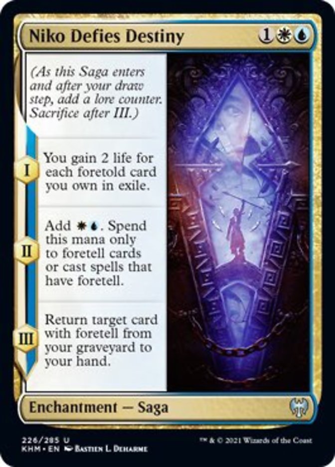 Niko Defies Destiny [Kaldheim] Foil