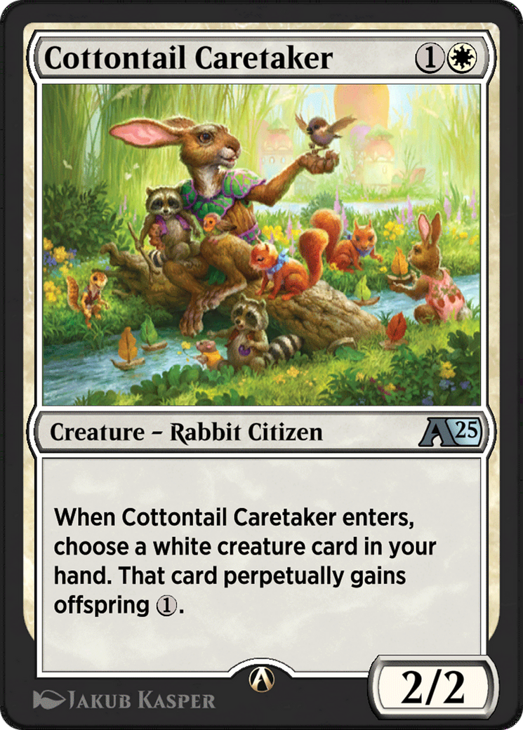 Cottontail Caretaker  [Alchemy: Bloomburrow]