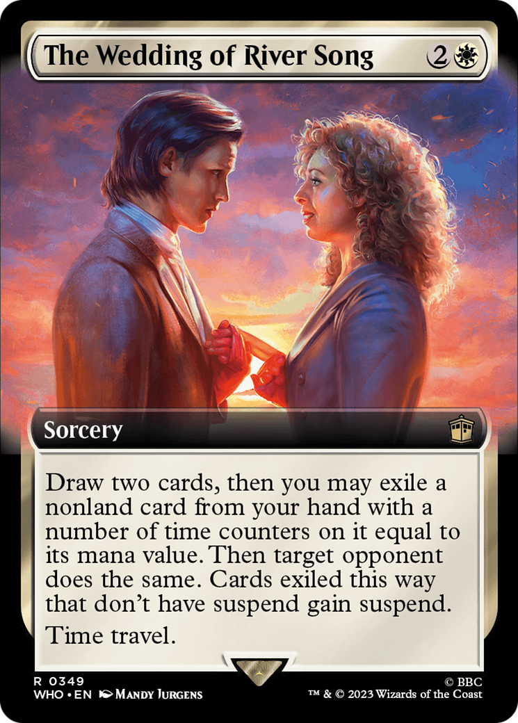 The Wedding of River Song (Extended Art) [Doctor Who] Foil