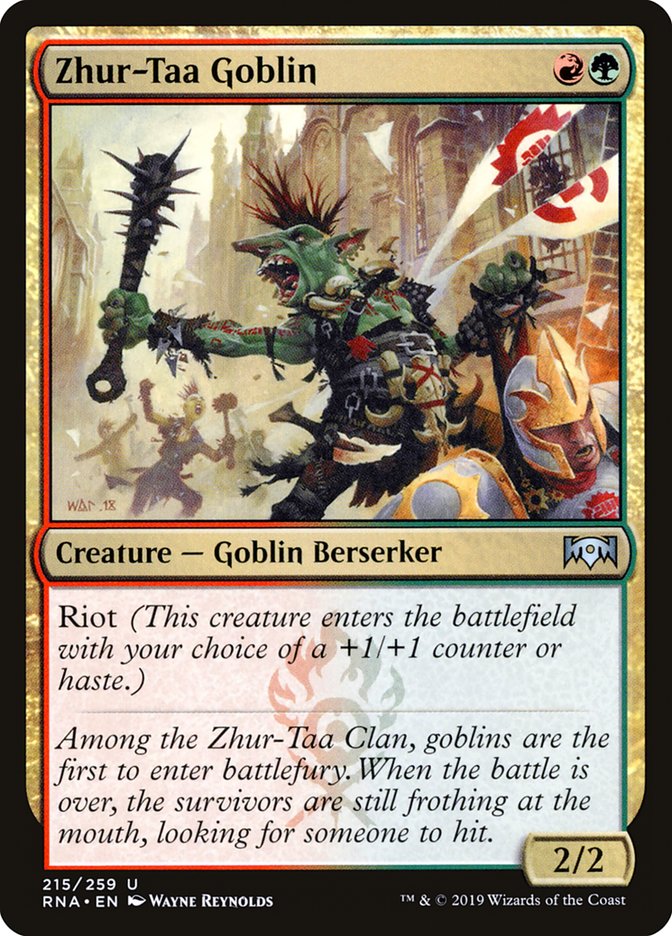 Zhur-Taa Goblin [Ravnica Allegiance] Foil