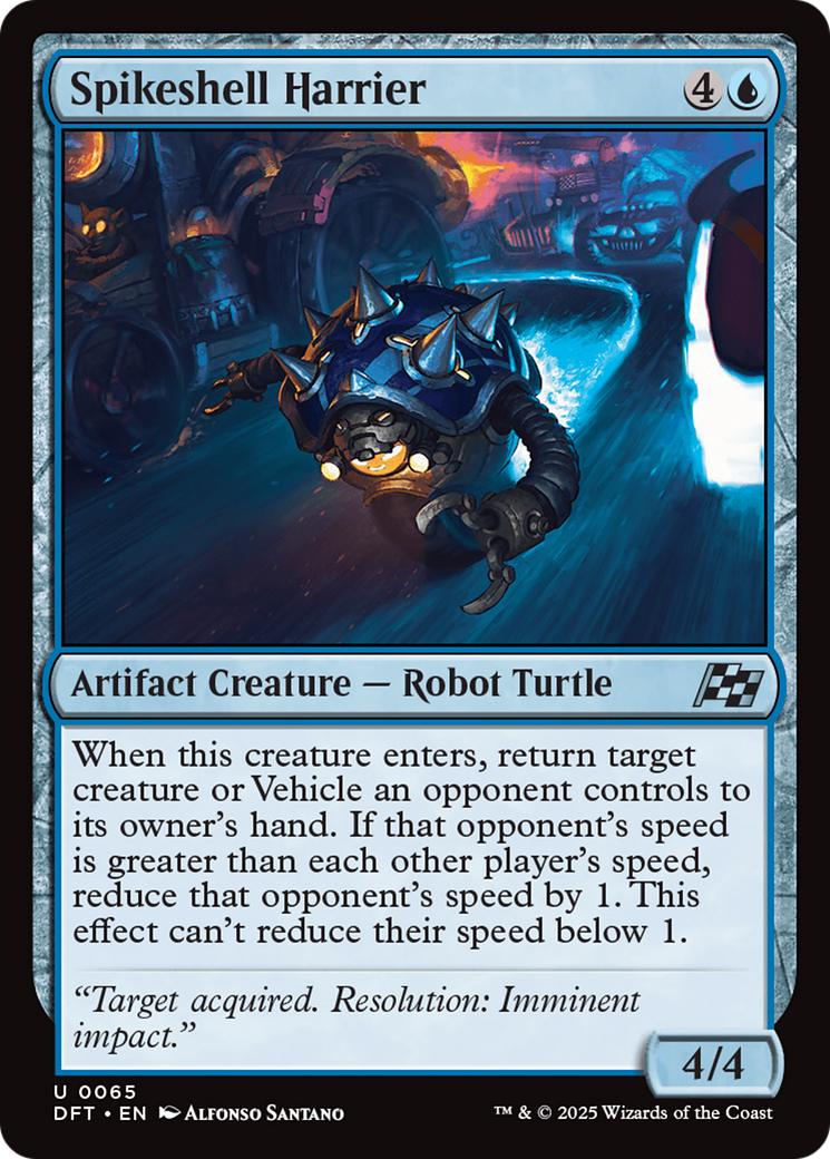 Spikeshell Harrier [Aetherdrift] Foil