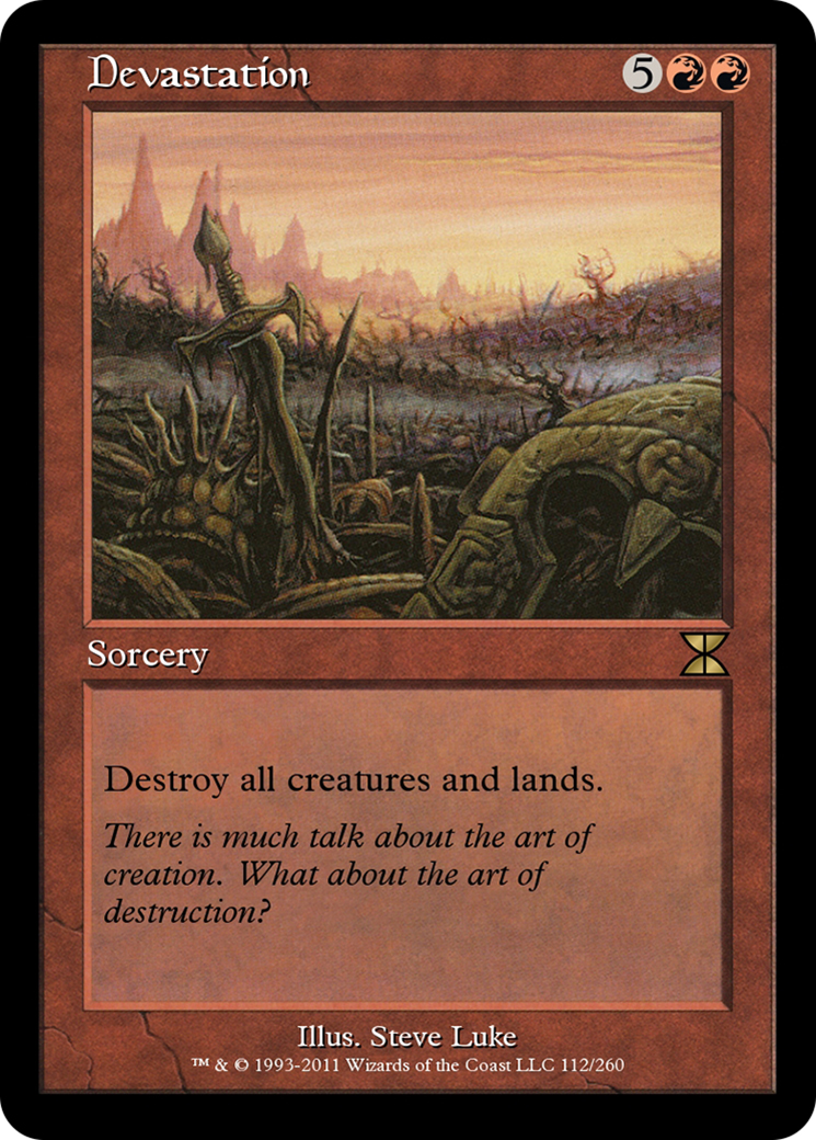 Devastation  [Masters Edition IV] Foil