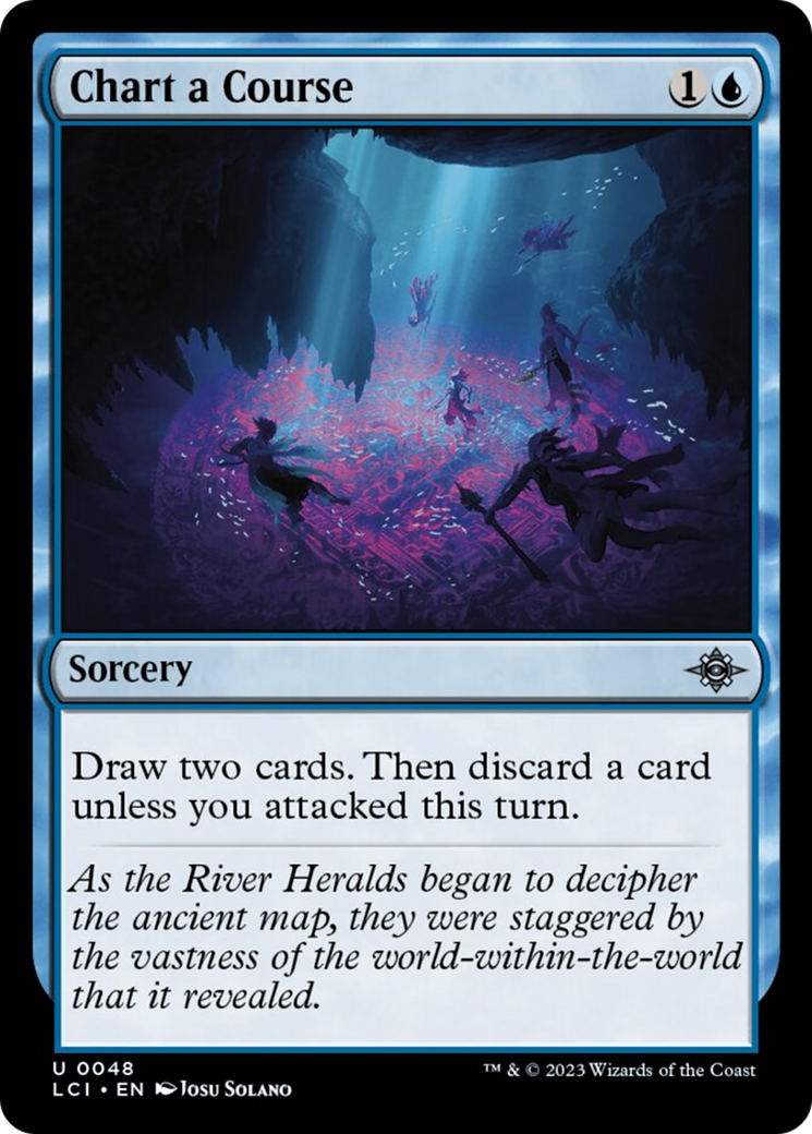 Chart a Course [The Lost Caverns of Ixalan] Foil