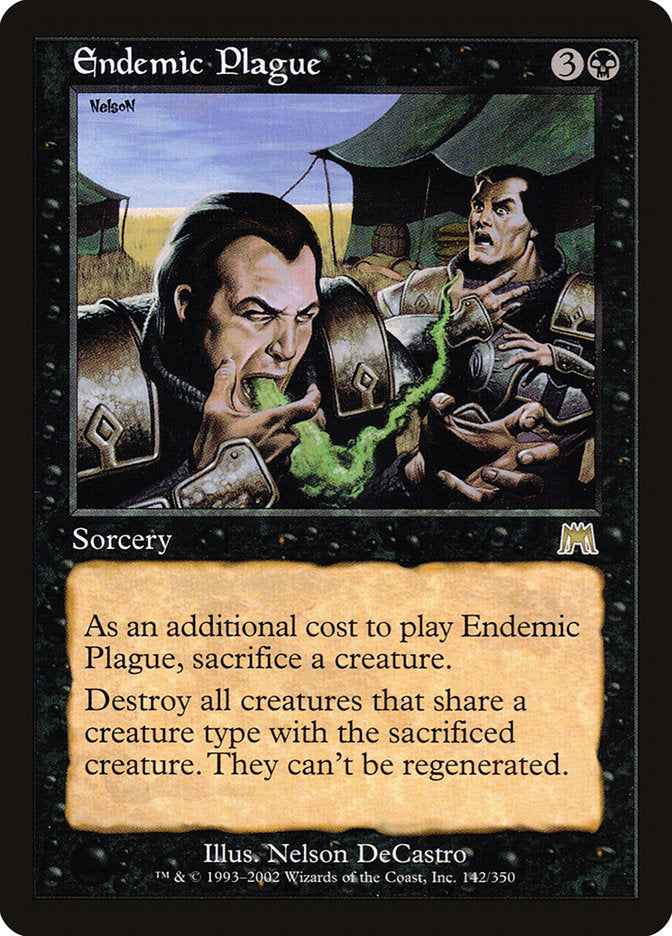 Endemic Plague [Onslaught] Foil