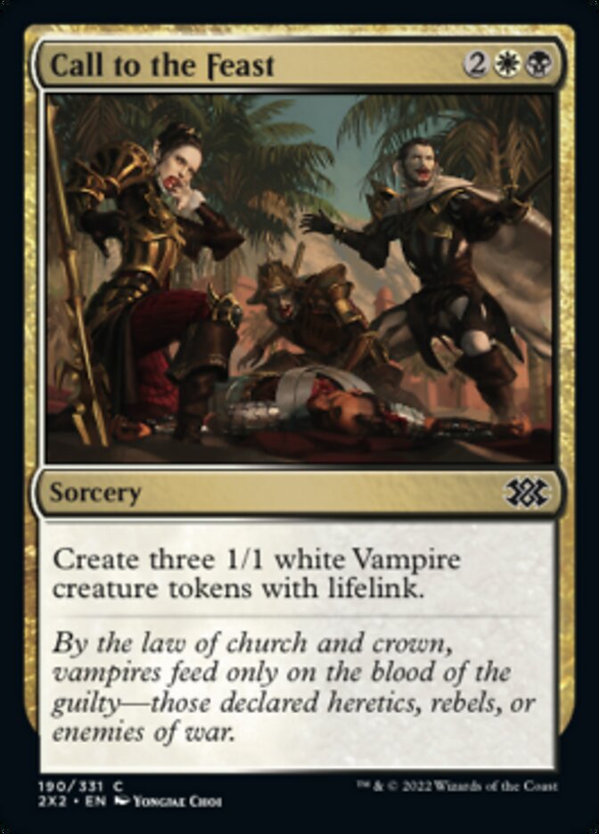 Call to the Feast [Double Masters 2022] Foil