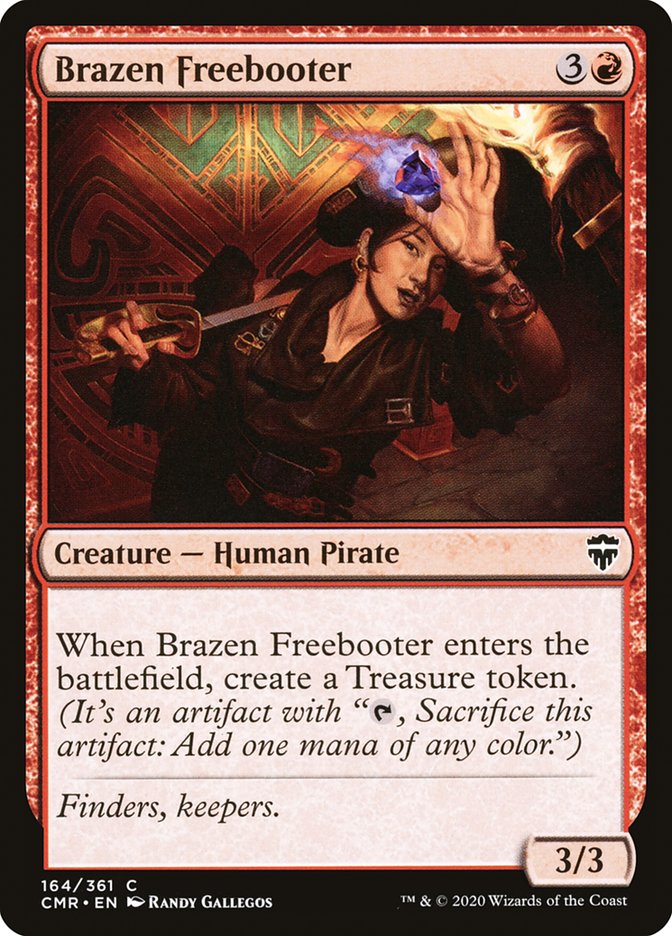 Brazen Freebooter [Commander Legends] Foil
