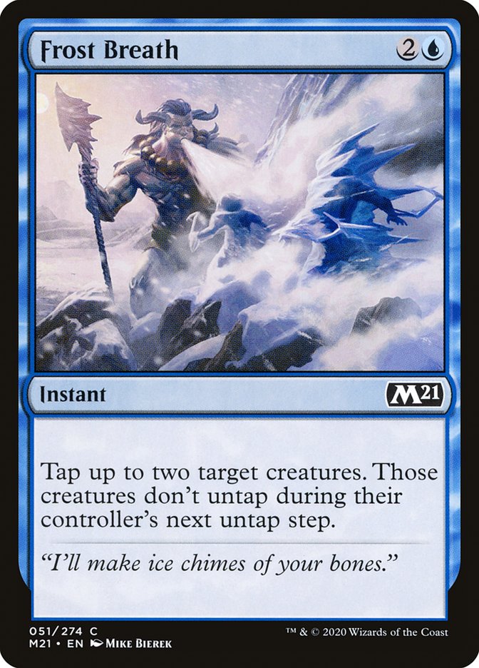 Frost Breath [Core Set 2021] Foil