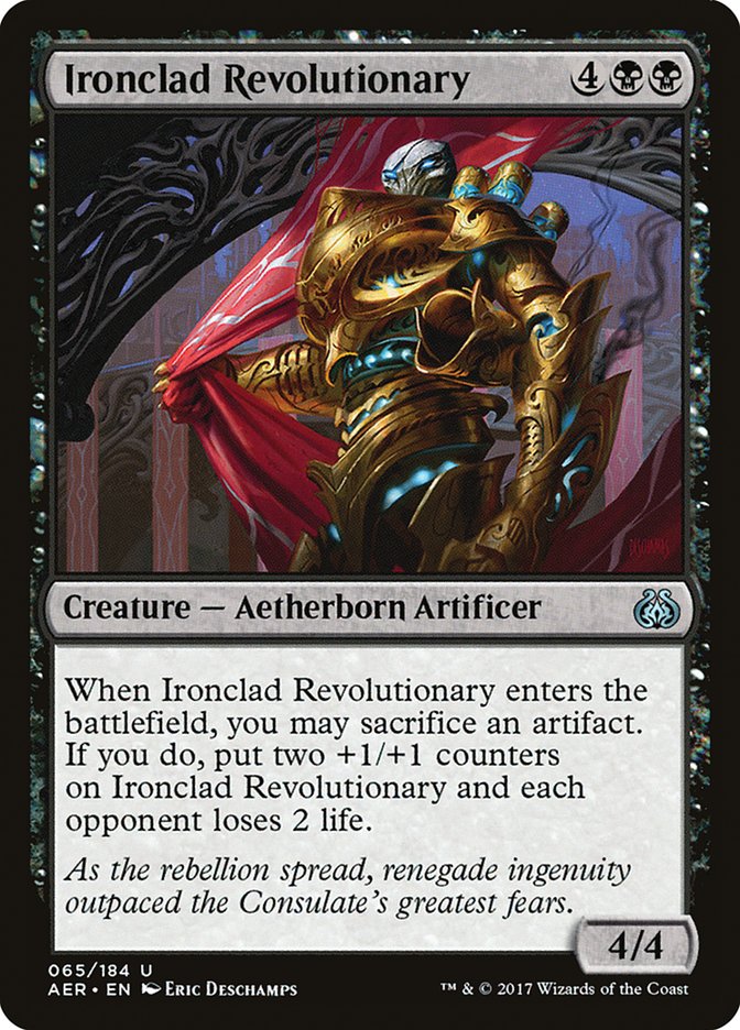 Ironclad Revolutionary [Aether Revolt] Foil