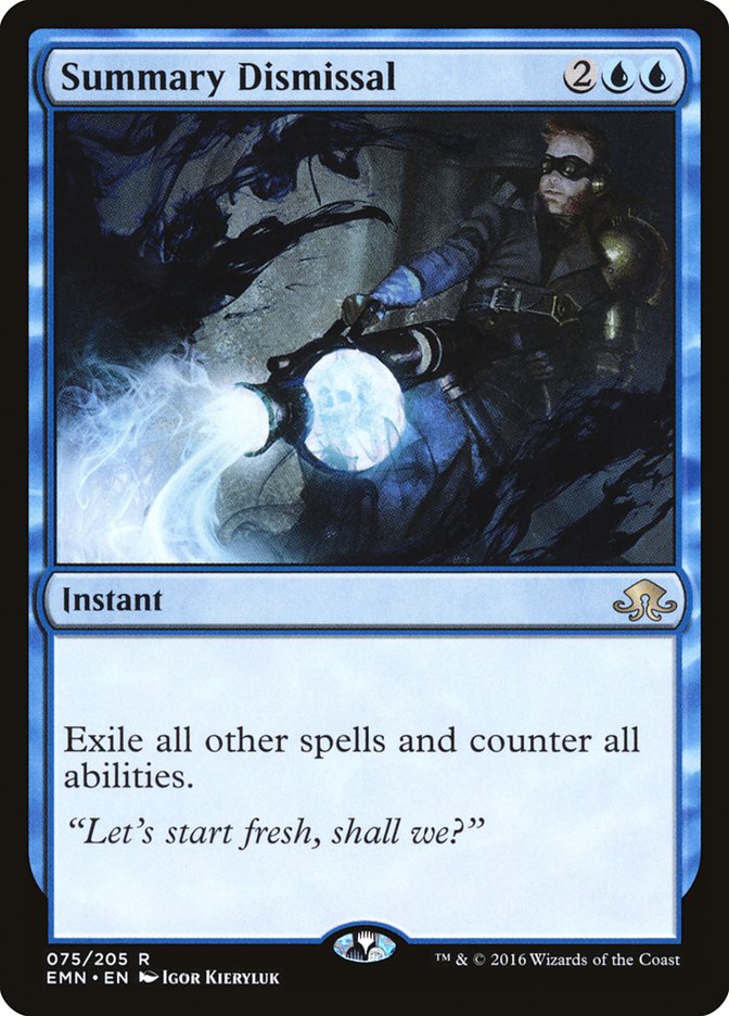 Summary Dismissal [Eldritch Moon] Foil
