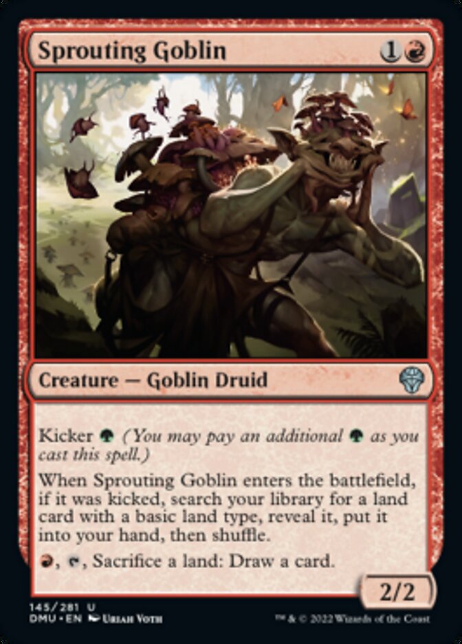 Sprouting Goblin [Dominaria United] Foil