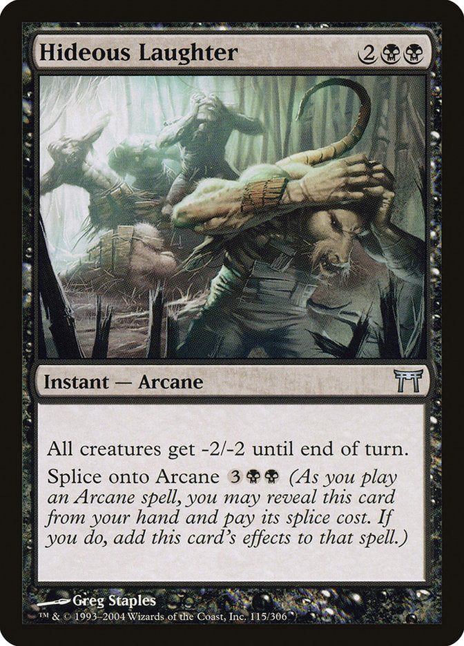 Hideous Laughter [Champions of Kamigawa] Foil