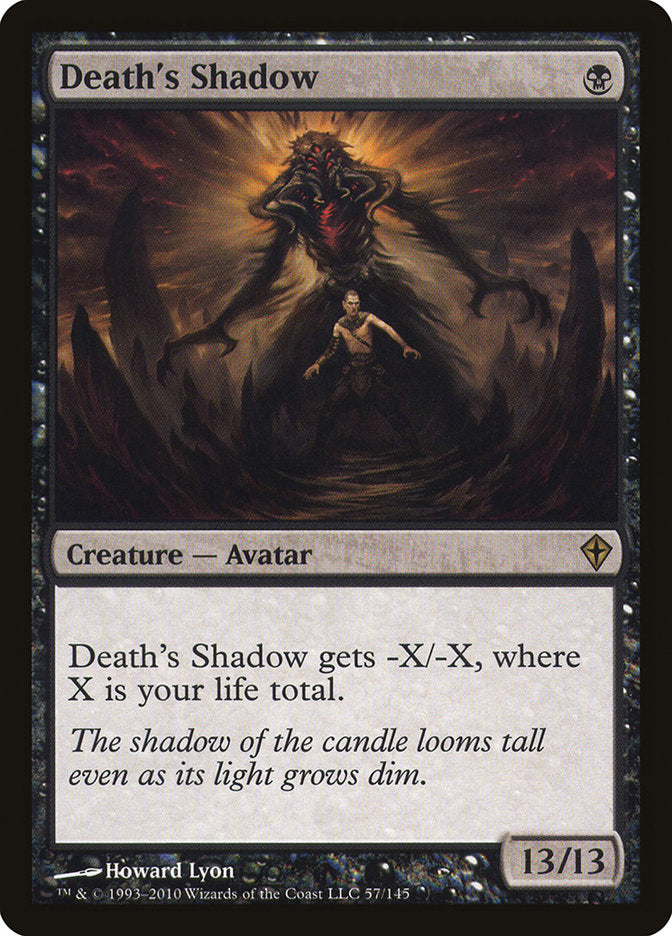 Death's Shadow [Worldwake] Foil