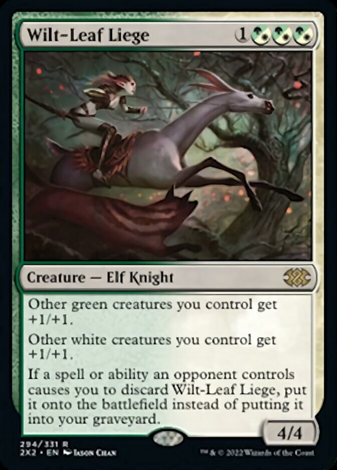 Wilt-Leaf Liege [Double Masters 2022] Foil