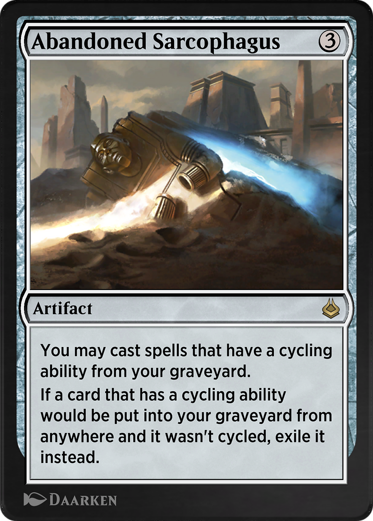 Abandoned Sarcophagus  [Amonkhet Remastered]