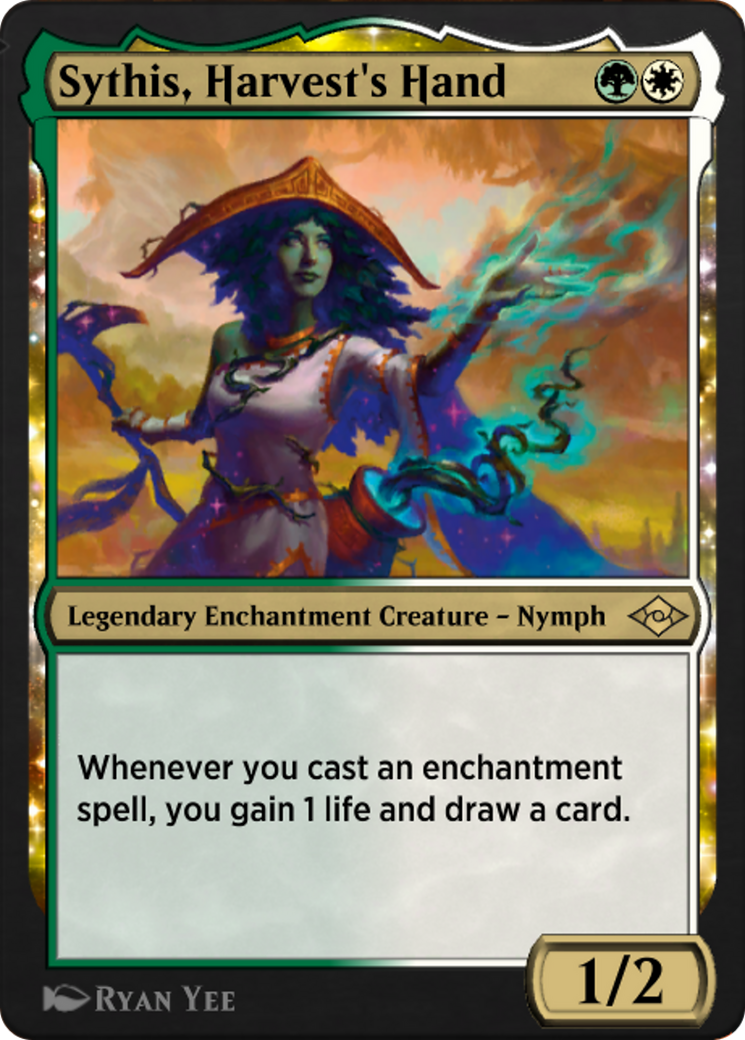 Sythis, Harvest's Hand  [Jumpstart: Historic Horizons]: (enchantment)