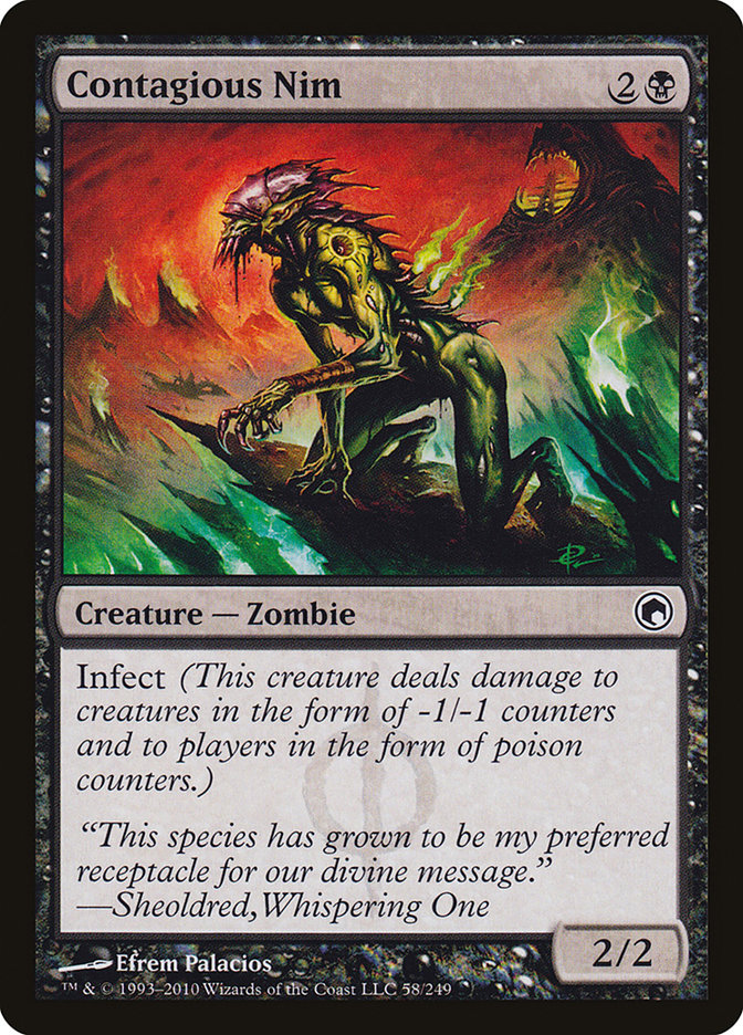 Contagious Nim [Scars of Mirrodin] Foil