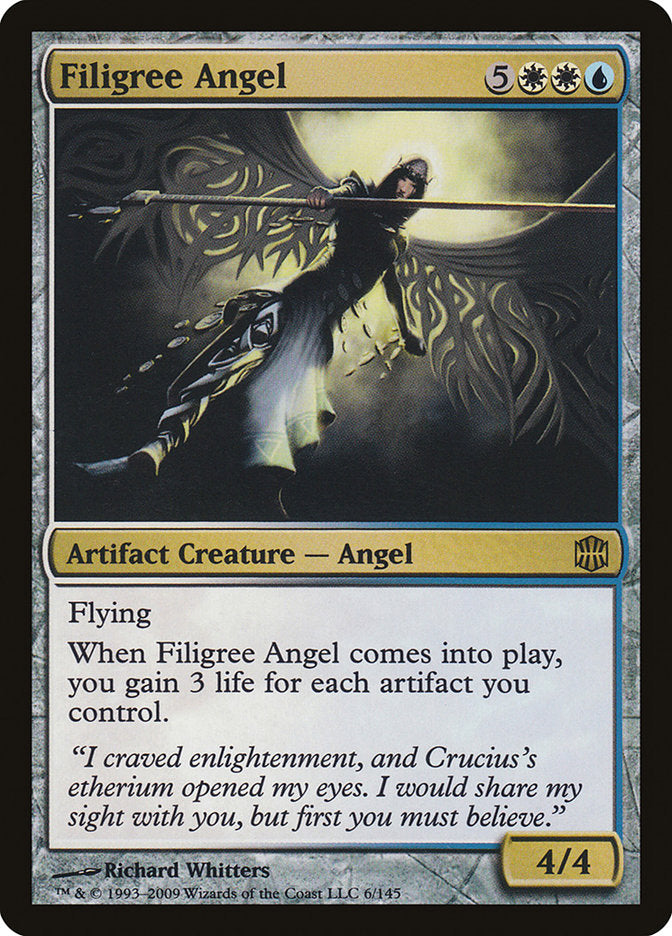 Filigree Angel [Alara Reborn] Foil
