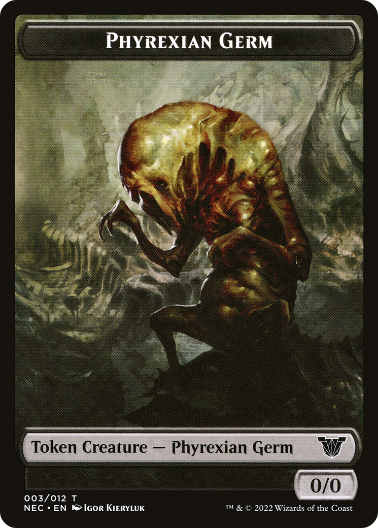 Phyrexian Germ  [Neon Dynasty Commander Tokens]