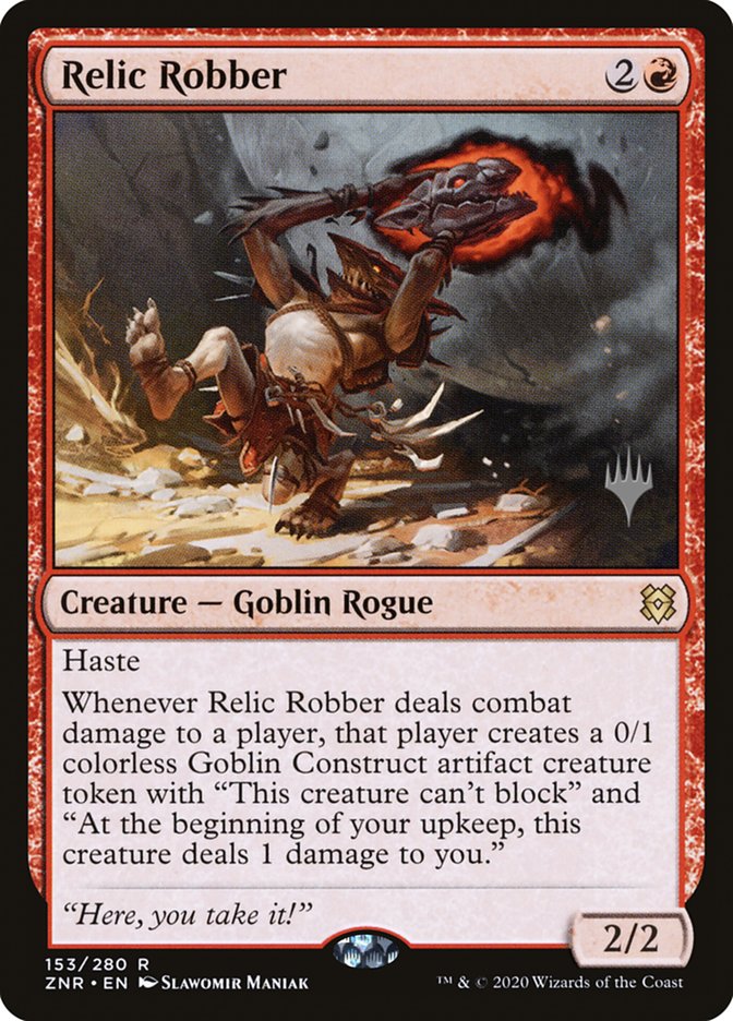 Relic Robber (Promo Pack) [Zendikar Rising Promos] Foil