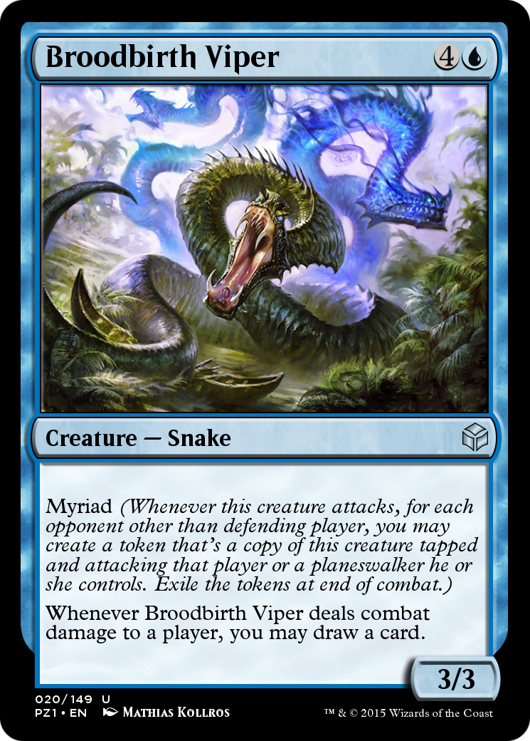 Broodbirth Viper  [Legendary Cube Prize Pack] Foil