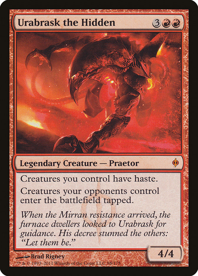 Urabrask the Hidden [New Phyrexia] Foil