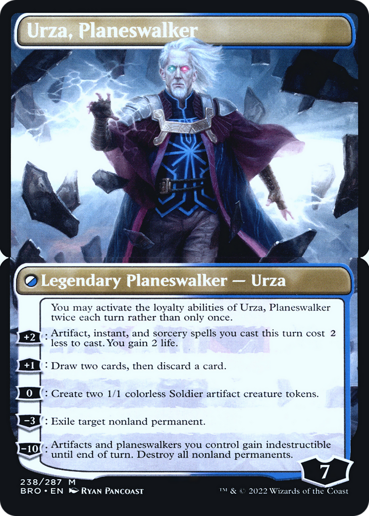 Urza, Planeswalker  [The Brothers' War Promos] Foil
